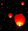 20 Pieces Multicolour Sky Lantern