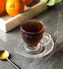 200 ML Mandala Dreams Glass Cup & Saucer Set of 6