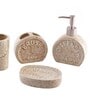 200 ML Set Of 4 Cream Porcelain Sandstone Bliss Bath Set