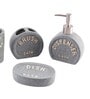 200 ML Set Of 4 Grey Porcelain Sandstone Bliss Bath Set