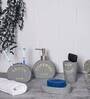 200 ML Set Of 4 Grey Porcelain Sandstone Bliss Bath Set