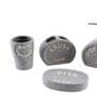 200 ML Set Of 4 Grey Porcelain Sandstone Bliss Bath Set