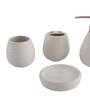 200 ML Set Of 4 White Porcelain Earthy Haven Bath Set