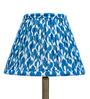 Blue 20cm empire premium softback lampshade in cotton
