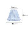 Blue 20cm empire premium softback lampshade in cotton
