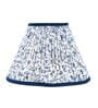 Blue 20cm empire premium softback lampshade in cotton