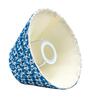Blue 20cm empire premium softback lampshade in cotton