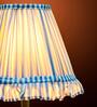 Blue 20cm empire premium softback lampshade in cotton