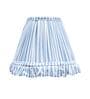 Blue 20cm empire premium softback lampshade in cotton