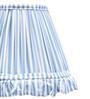 Blue 20cm empire premium softback lampshade in cotton