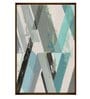 Ingenuity Multicolour Canvas Framed Art Print