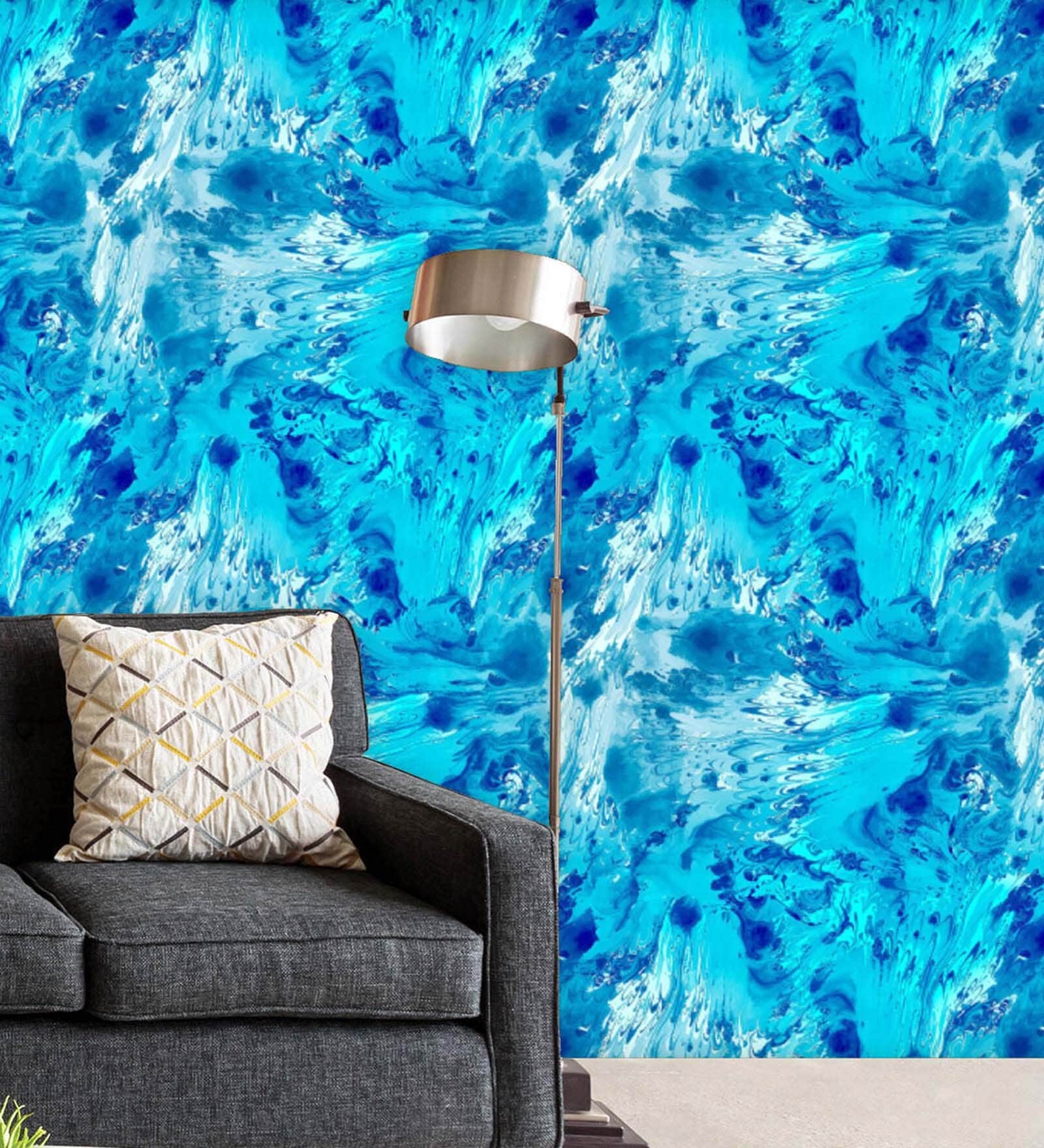 buy-21-feet-abstract-blue-300-gsm-wallpaper-roll-at-74-off-by