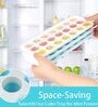 21 Cavity Pop Up Ice Cube Trays withot Lid Easy Release Pack of 1