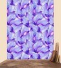 21 Feet Purple Petal 300 Gsm Wallpaper Roll