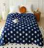 Blue 210 GSM Super Soft Doube Bed Blanket