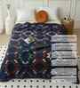 Blue 210 GSM Super Soft Doube Bed Blanket