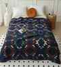 Blue 210 GSM Super Soft Doube Bed Blanket