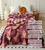 Pink 210 GSM Super Soft Doube Bed Blanket