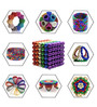 216 Pcs Multicolor 5Mm Magnetic Balls