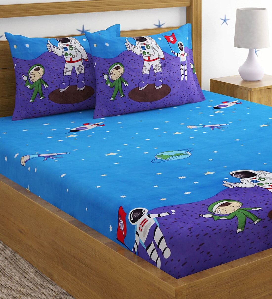 cartoon bed sheets double bed