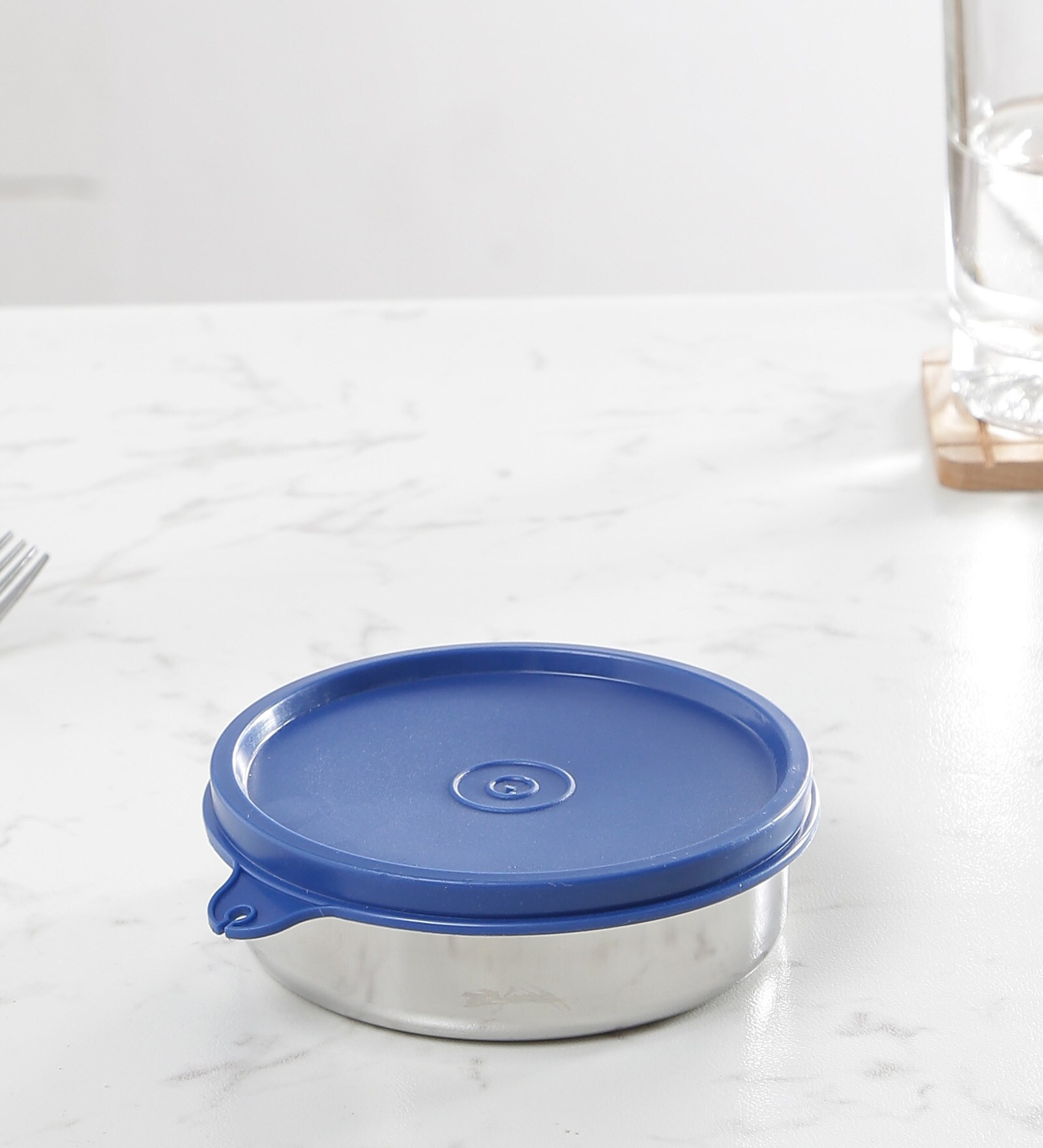 Flexi Lock Chocolate 225ml Stainless Steel Airtight Container with Leak Proof lid