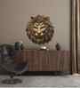 22 Inches Lion Face 3D Relief Mural Wall Art