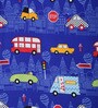 220 Gsm Glaced Cotton Cartoon Printed Double Bed Sheet With 2 Pillow Covers