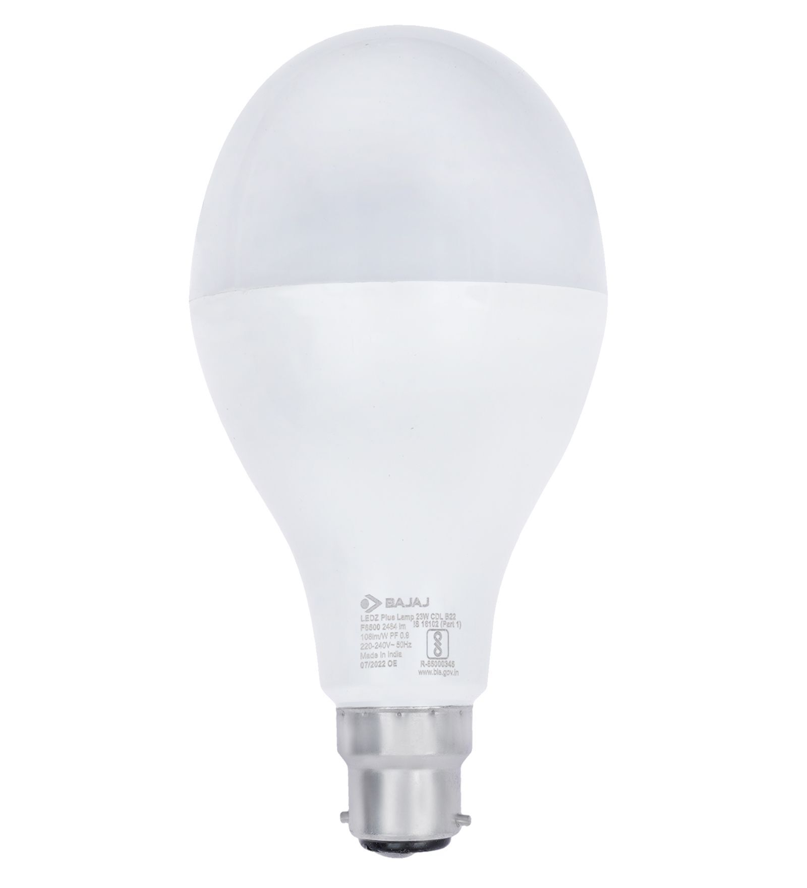 23 W Standard B22 LED Bulb (White, Pack of 10)