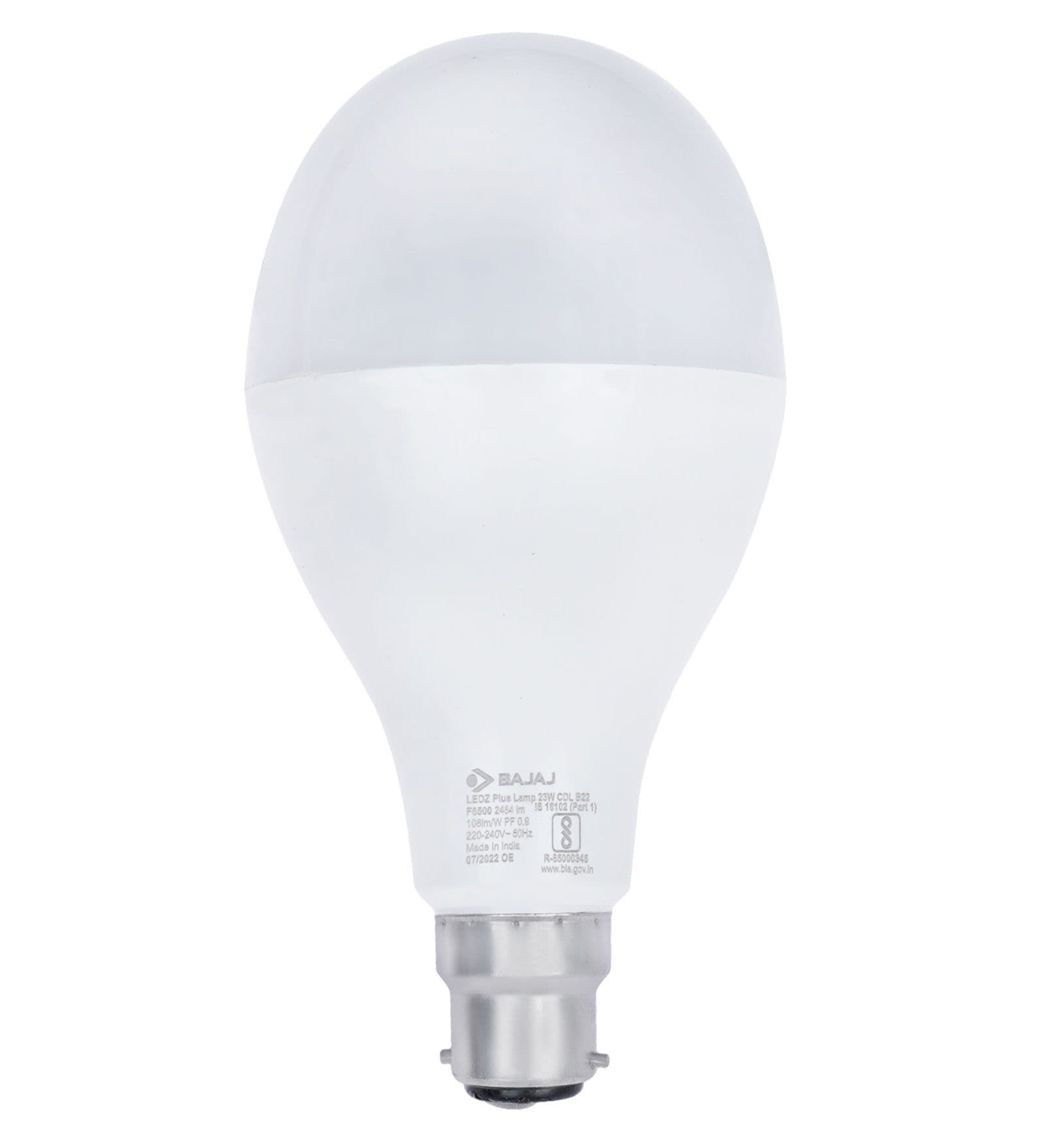 Buy 23 W Standard B22 LED Bulb (White, Pack Of 8) At 100% OFF By Bajaj ...