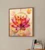 23 Inches Flower Canvas Framed Wall Art Printed Pinting
