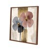23 Inches Flower Canvas Framed Wall Art Printed Pinting