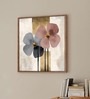 23 Inches Flower Canvas Framed Wall Art Printed Pinting