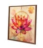 23 Inches Flower Canvas Framed Wall Art Printed Pinting