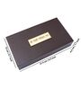 24 Ct Gold Foil Lakshmi & Ganesha Brown & Gold Acrylic Prayer Box