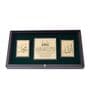 24 Ct Gold-Plated Makka Madina Gold Acrylic Prayer Box