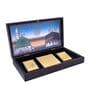 24 Ct Gold-Plated Makka Madina Gold Acrylic Prayer Box