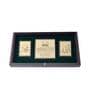 24 Ct Gold-Plated Makka Madina Gold Acrylic Prayer Box