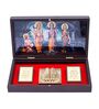 24 Ct Gold-Polished & Brown Ram Darbaar Prayer Box