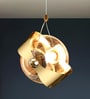 24W Round Crystal LED Chandelier with 3 Color Modes