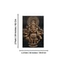 24x16 Inches Drishti Ganesha 3D Relief Mural Wall Art