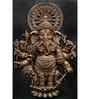 24x16 Inches Drishti Ganesha 3D Relief Mural Wall Art