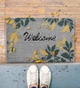 Multicolor Slogan Poly Propylene 24 x 16 Inches Anti Skid Door Mat