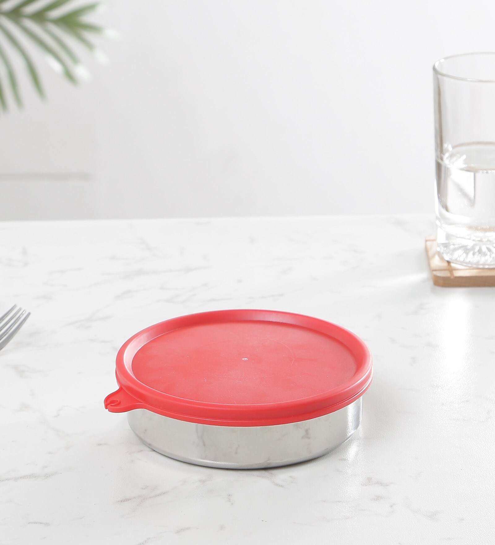 Flexi Lock Chocolate 250ml Stainless Steel Airtight Container with Leak Proof lid