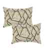 Beige 250 Tc Cotton Bedsheet With 2 Pillow Covers
