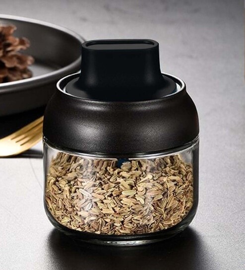 280Ml Oil Glass Jar With Brush By Market99