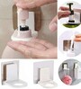2Pcs Plastic Wall Mounted Hand Wash Dispenser Stand