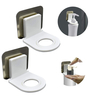 2Pcs Plastic Wall Mounted Hand Wash Dispenser Stand
