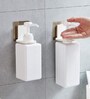 2Pcs Plastic Wall Mounted Hand Wash Dispenser Stand