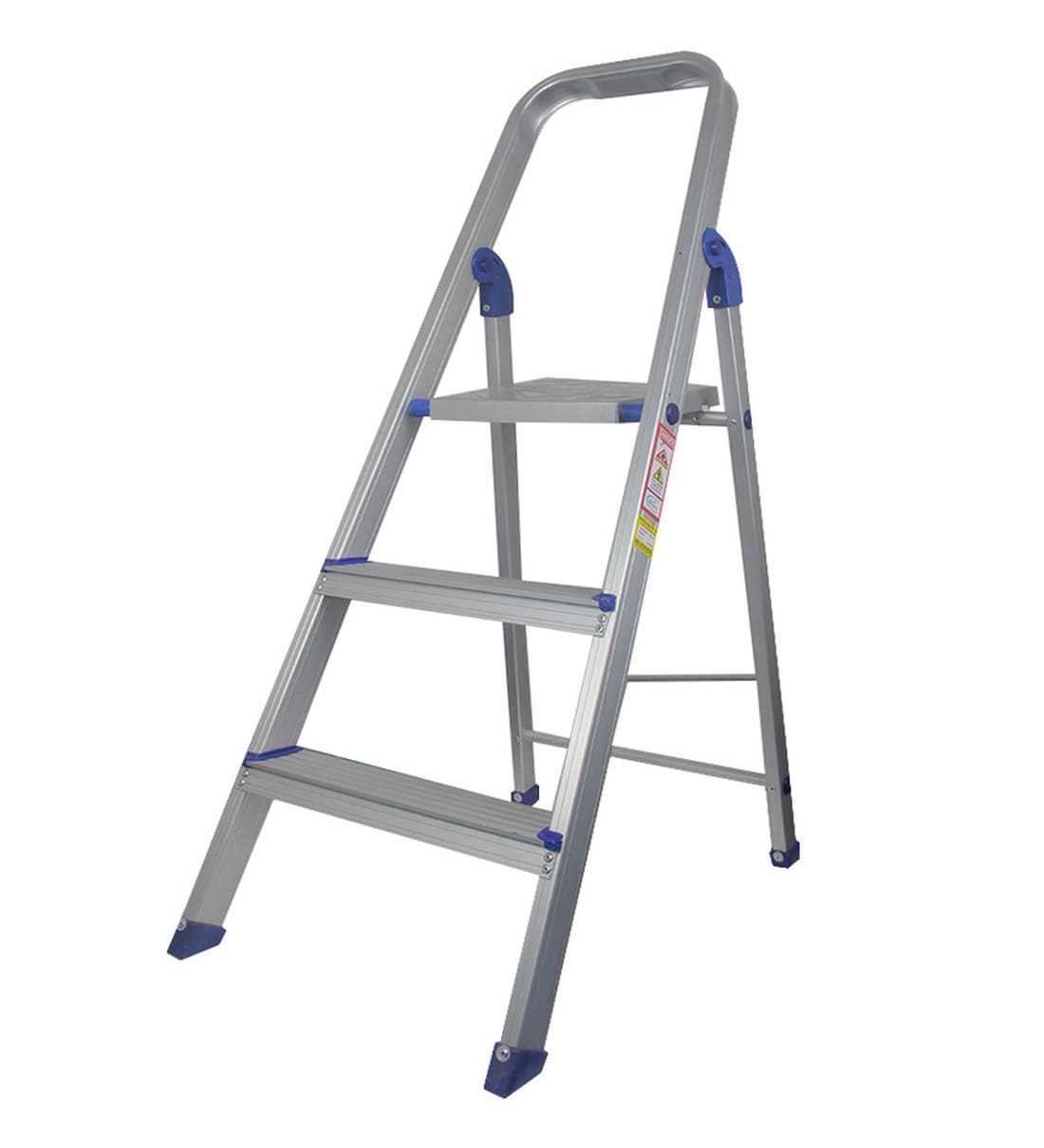 Buy 3 Steps 3.9 Ft Aluminium Step Ladder By Brancley at 7 OFF by