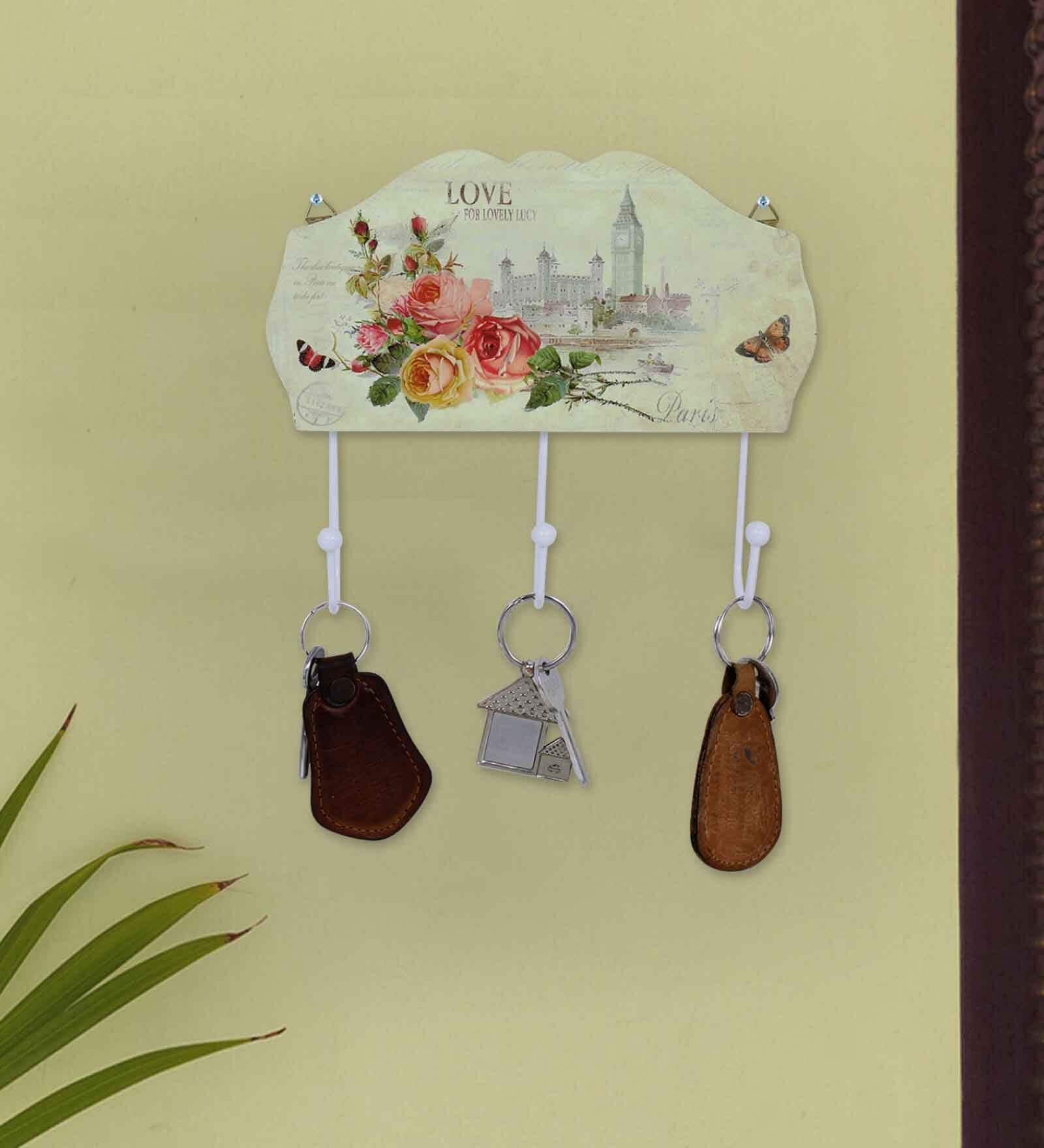 3 Hook Wooden Hanger